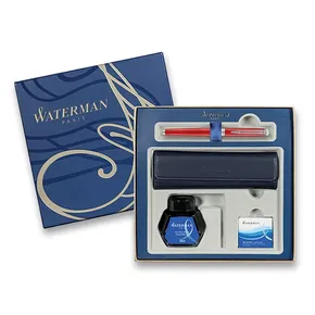 Waterman Hémisphére Comet Red töltőtoll, ajándékkészlet tokkal és tintával